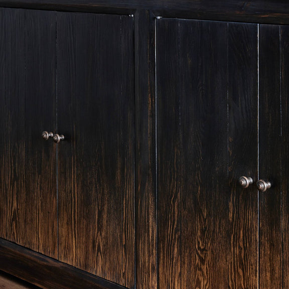 It Takes An Hour Sideboard - Distressed Black