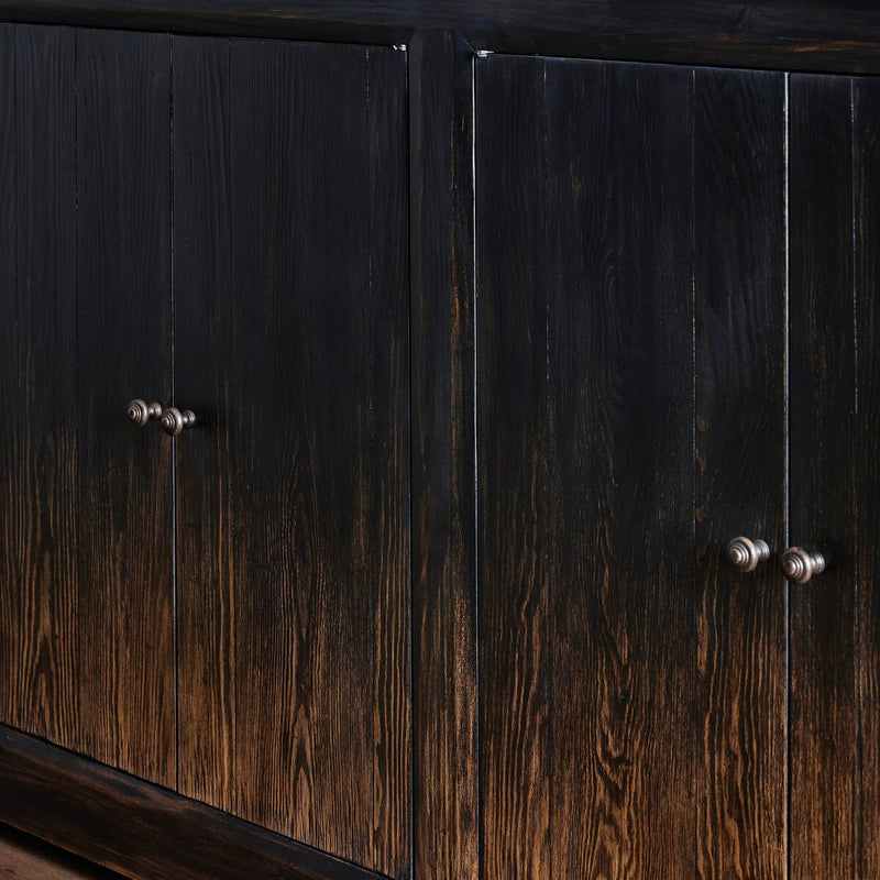 It Takes An Hour Sideboard - Distressed Black
