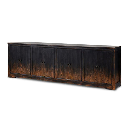 It Takes An Hour Sideboard - Distressed Black