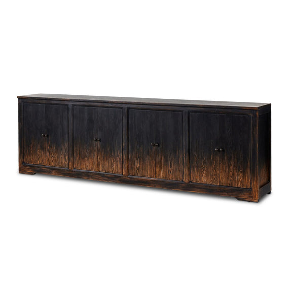 It Takes An Hour Sideboard - Distressed Black