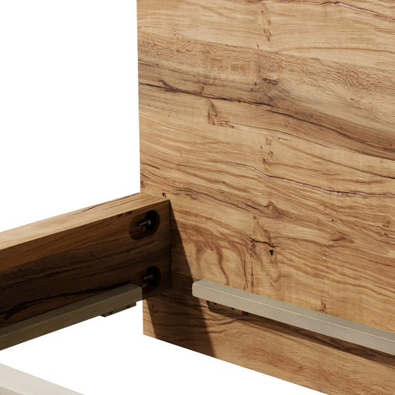 Lia Bed - Natural Reclaimed French Oak
