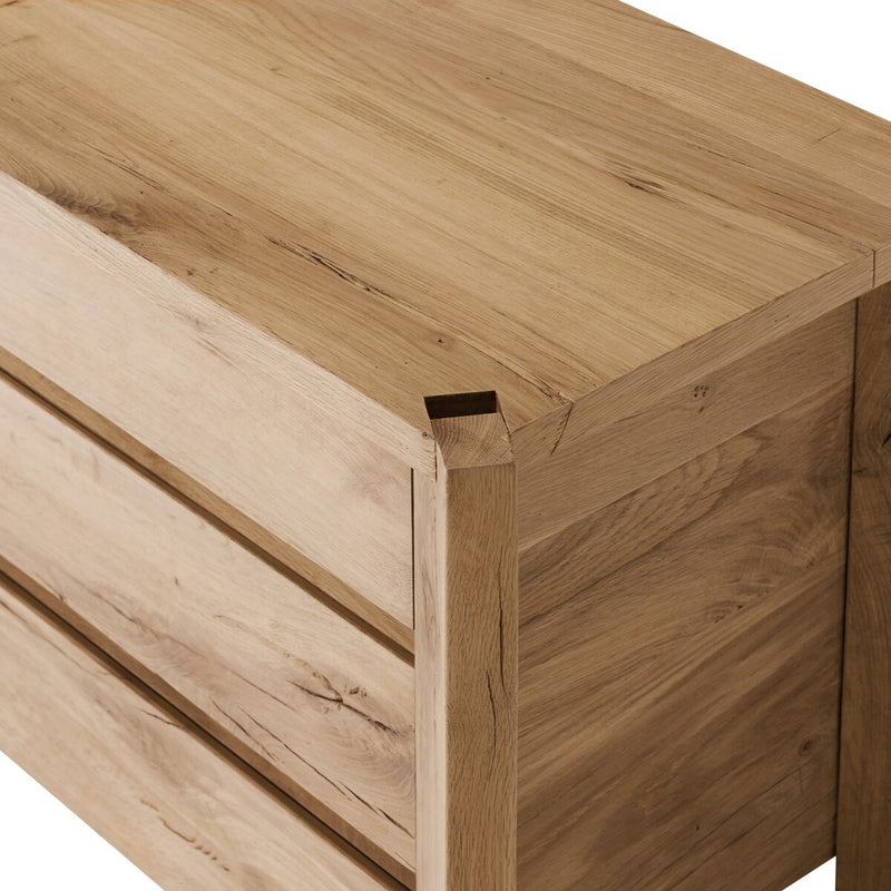 Cassio Nightstand - Natural Reclaimed French Oak