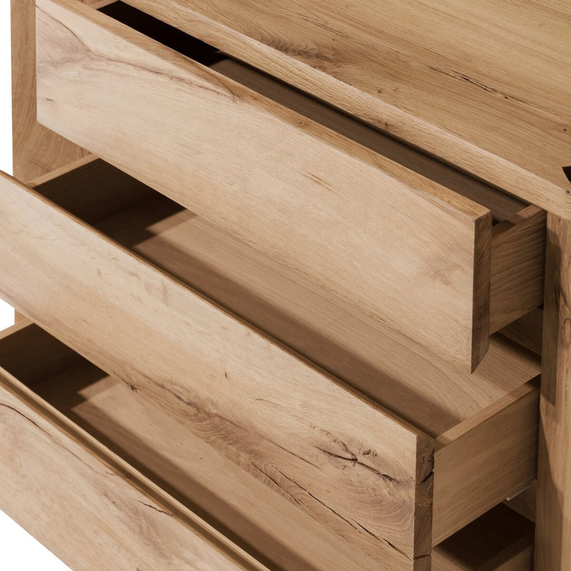 Cassio Nightstand - Natural Reclaimed French Oak