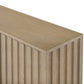 Ramos Media Console - Bleached Oak Veneer
