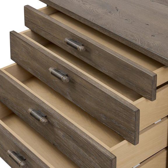 Marcela Desk - Grey Reclaimed French Oak