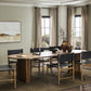 Paden Dining Table - Seasoned Brown Acacia