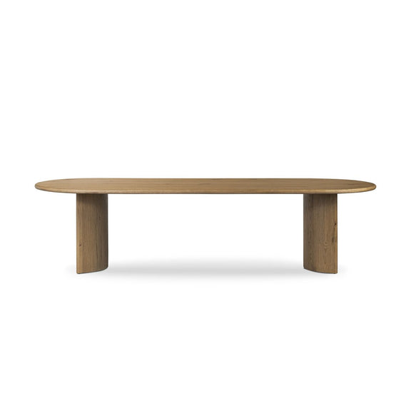 Paden Dining Table - Worn Oak Veneer