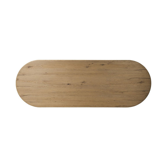 Paden Dining Table - Worn Oak Veneer