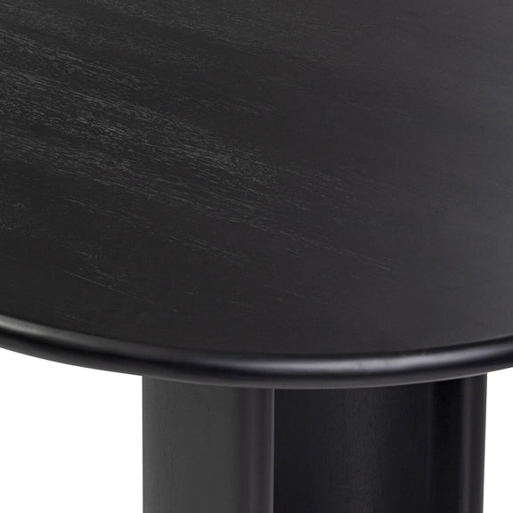 Paden Dining Table - Aged Black Acacia