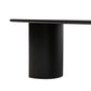 Paden Dining Table - Aged Black Acacia