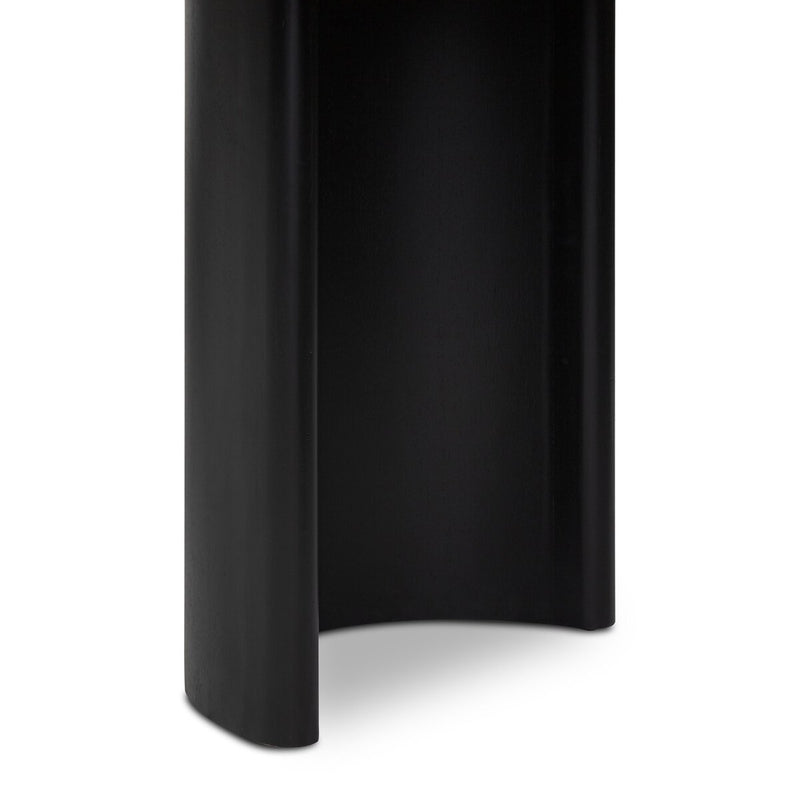 Paden Dining Table - Aged Black Acacia