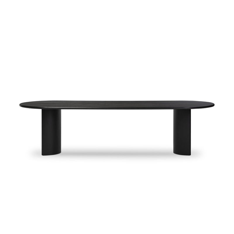 Paden Dining Table - Aged Black Acacia
