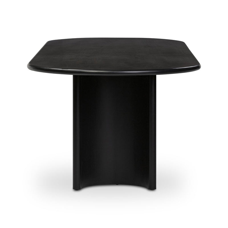 Paden Dining Table - Aged Black Acacia