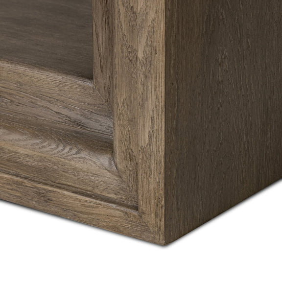 Andreas Bookcase - Weathered Hazel Oak
