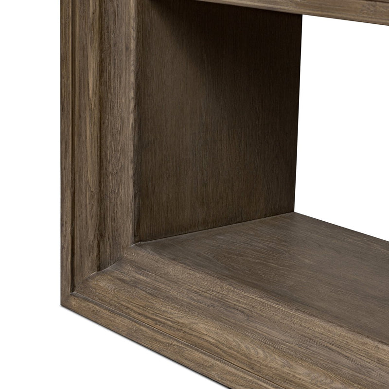 Andreas Bookcase - Weathered Hazel Oak