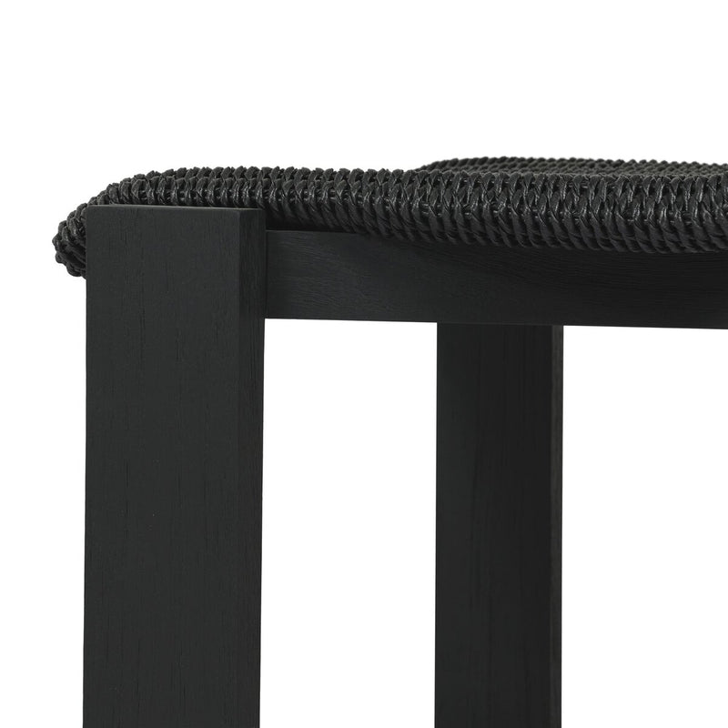 Roxy Outdoor Dining Chair - Faux Black Hyacinth