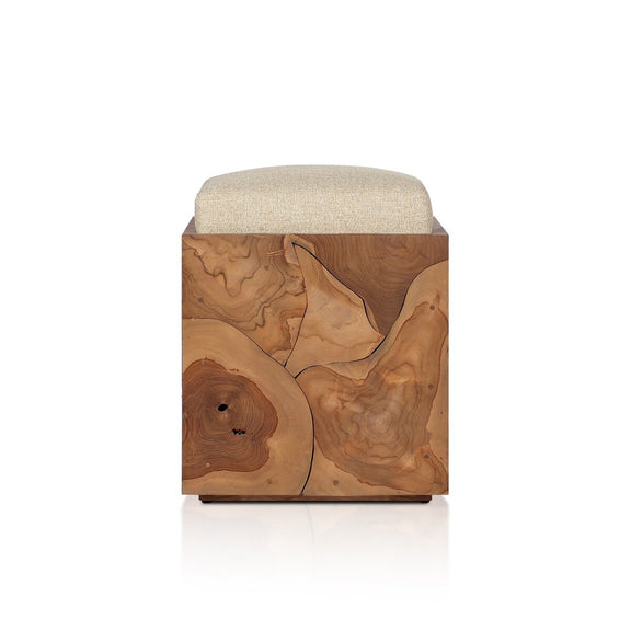 Tomlin Outdoor Stool - Hayes Cream