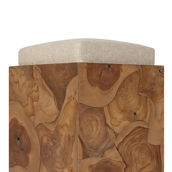 Tomlin Outdoor Stool - Hayes Cream