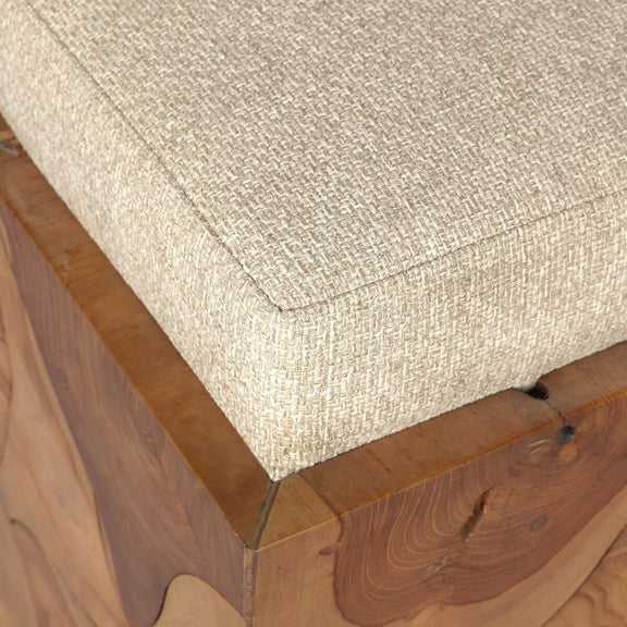 Tomlin Outdoor Stool - Hayes Cream