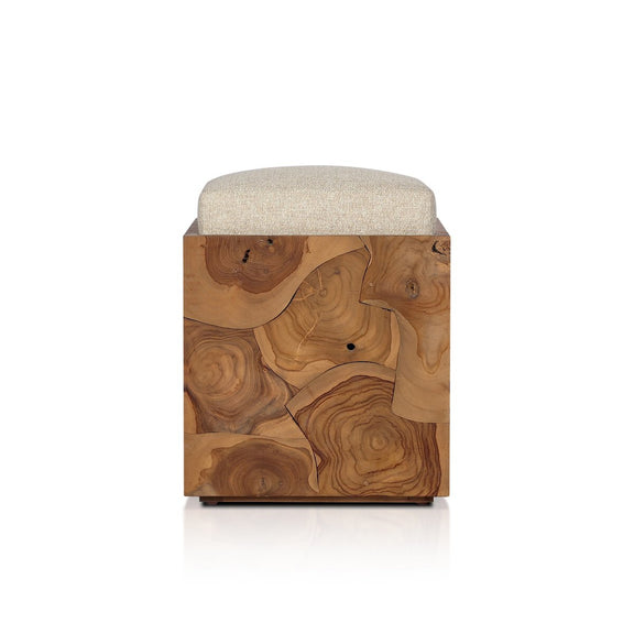 Tomlin Outdoor Stool - Hayes Cream