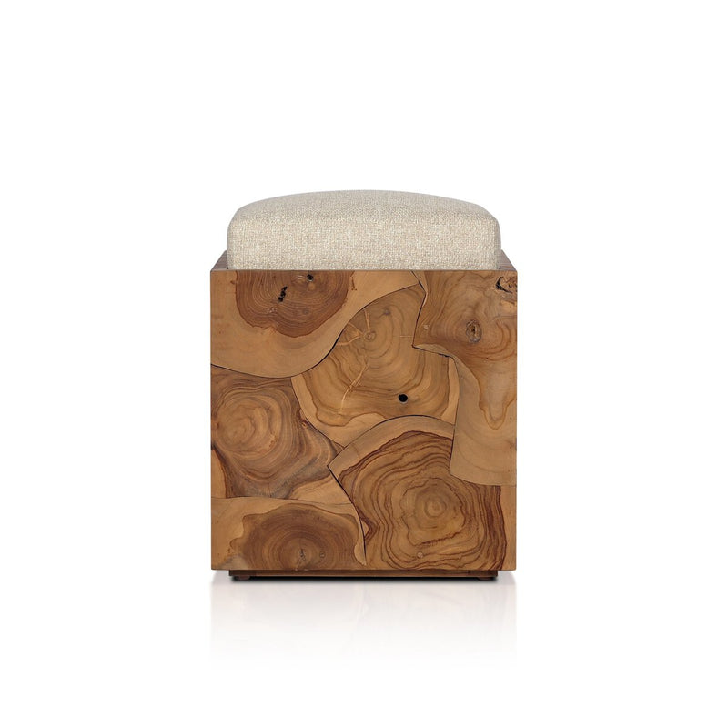 Tomlin Outdoor Stool - Hayes Cream