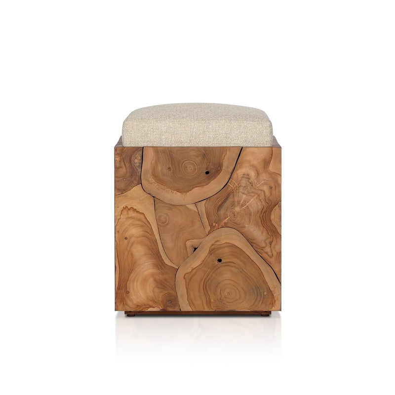 Tomlin Outdoor Stool - Hayes Cream