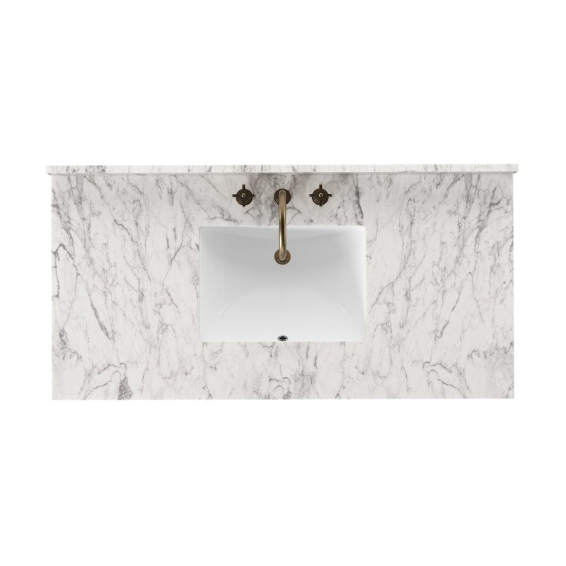 Millie Single Wide Vanity - Satin Drifted Black Veneer