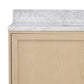 Millie Single Wide Vanity - Satin Bleached Oak Veneer