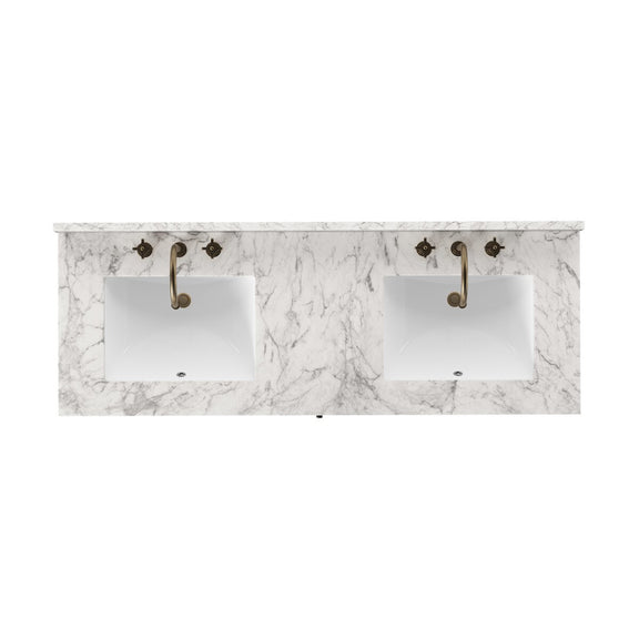 Millie Double Vanity - Satin Drifted Black Veneer