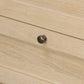 Millie Double Vanity - Satin Bleached Oak Veneer