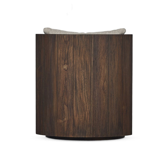 Ozzy Outdoor Swivel Chair - Ramiro Ecru