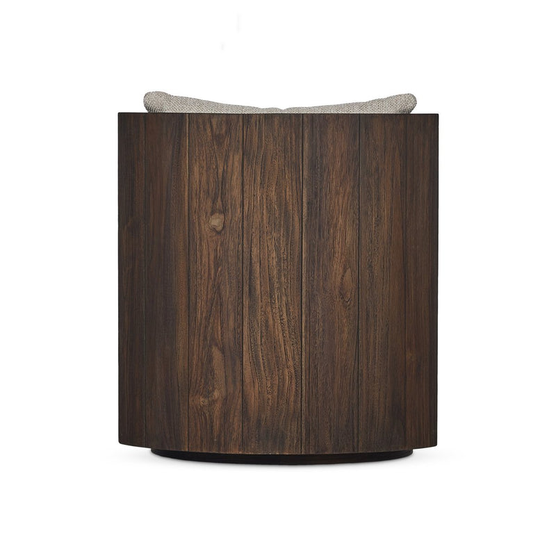 Ozzy Outdoor Swivel Chair - Ramiro Ecru