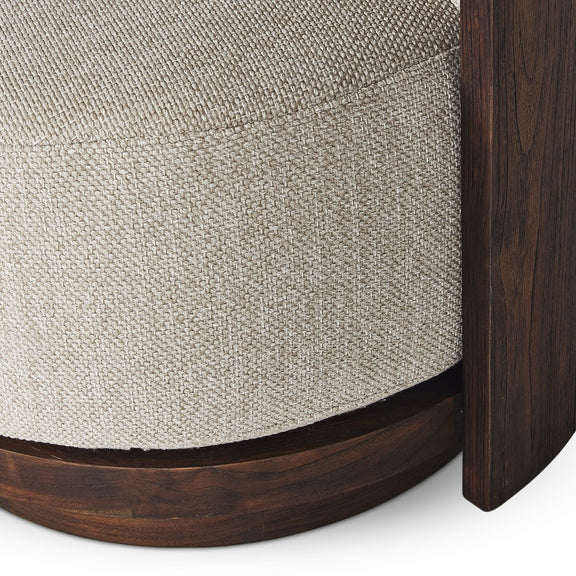 Ozzy Outdoor Swivel Chair - Ramiro Ecru