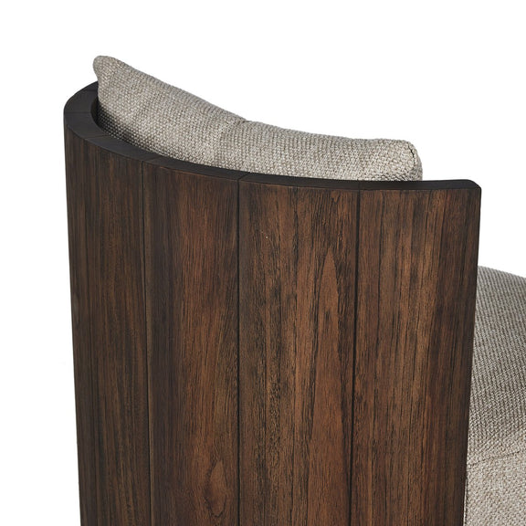 Ozzy Outdoor Swivel Chair - Ramiro Ecru