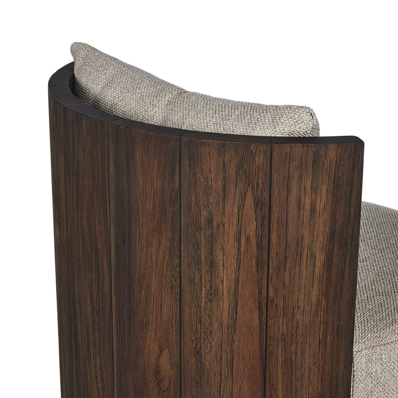 Ozzy Outdoor Swivel Chair - Ramiro Ecru