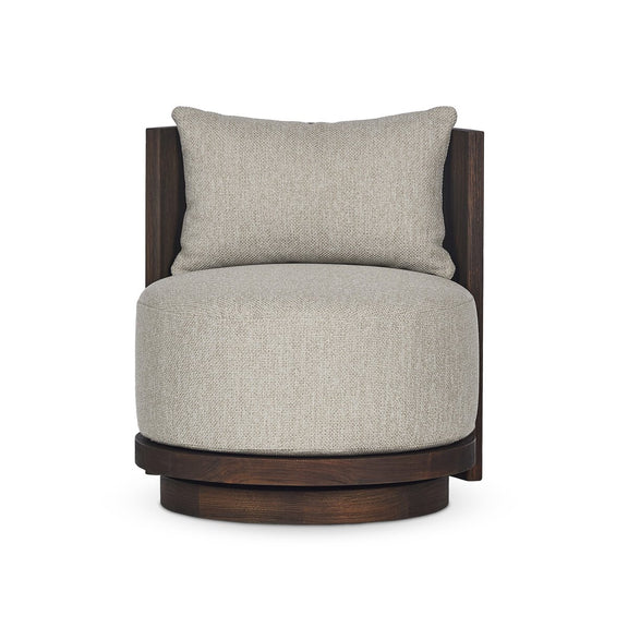 Ozzy Outdoor Swivel Chair - Ramiro Ecru