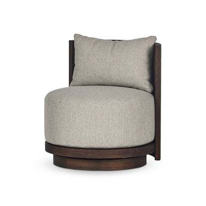 Ozzy Outdoor Swivel Chair - Ramiro Ecru