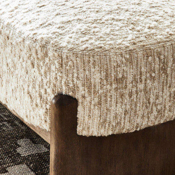 Kirby Accent Bench - Solema Cream