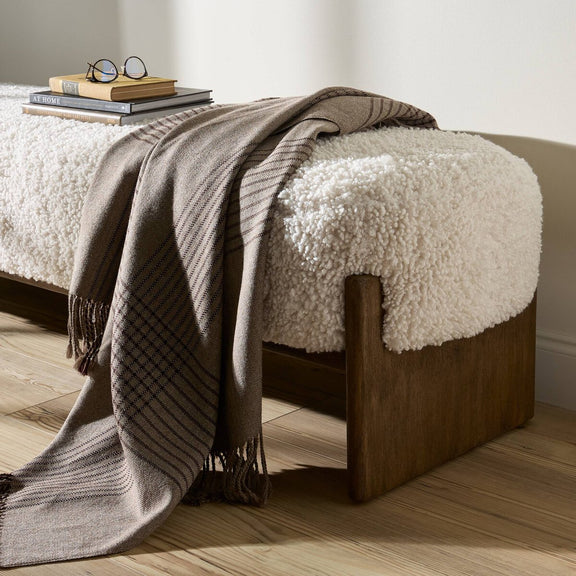 Kirby Accent Bench - Andes Natural