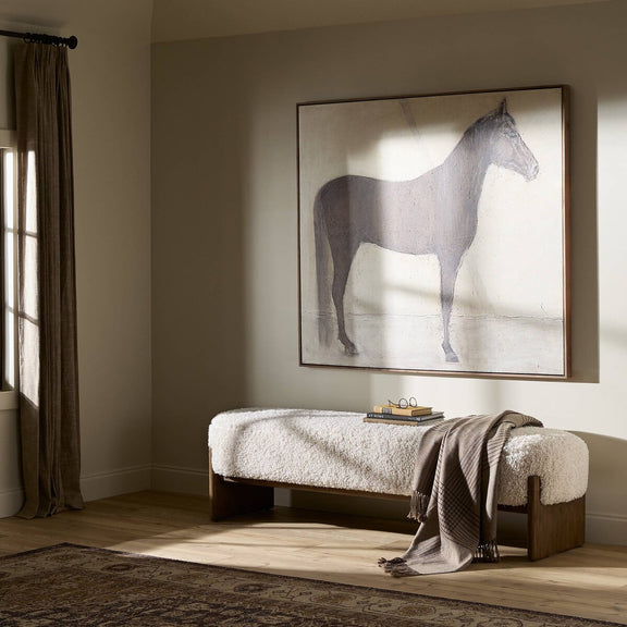 Kirby Accent Bench - Andes Natural