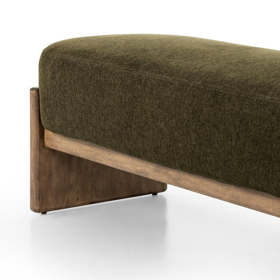 Kirby Accent Bench - Sutton Olive