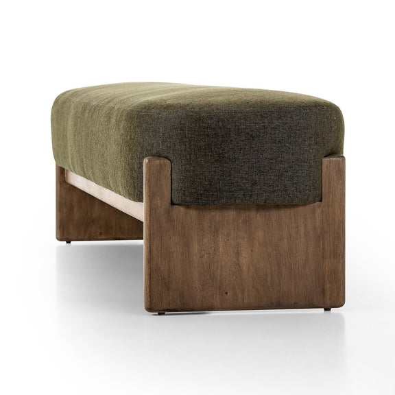 Kirby Accent Bench - Sutton Olive