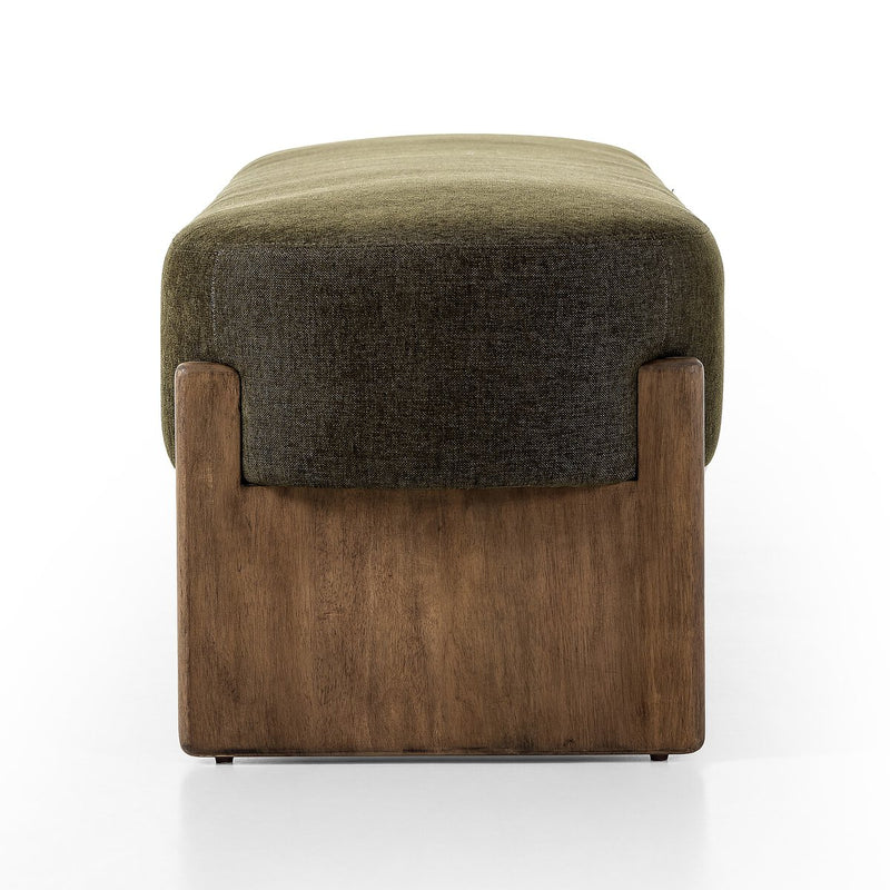 Kirby Accent Bench - Sutton Olive