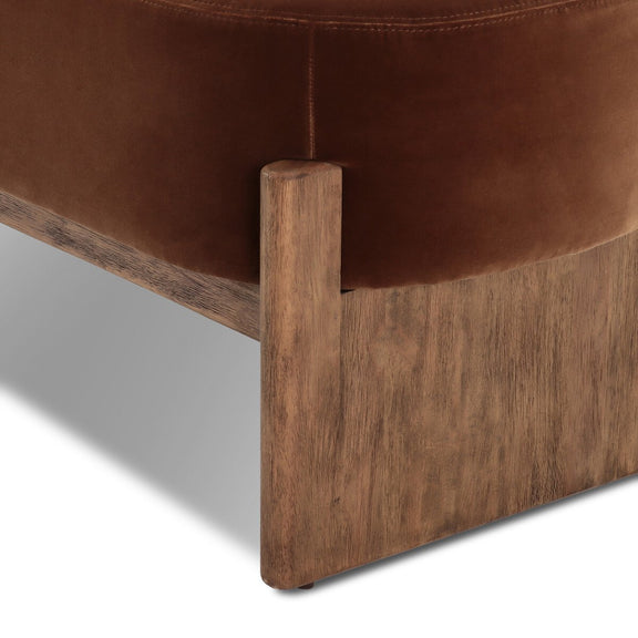 Kirby Accent Bench - Surrey Ochre