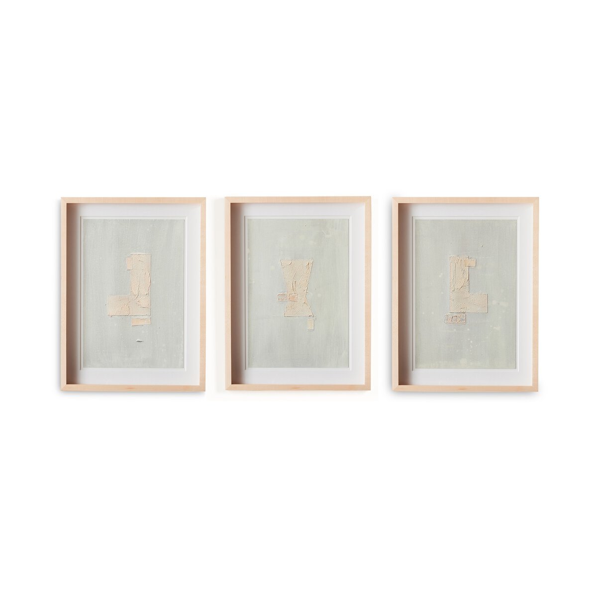 Galactic Triptych I by Jade Dacay - Natural Maple