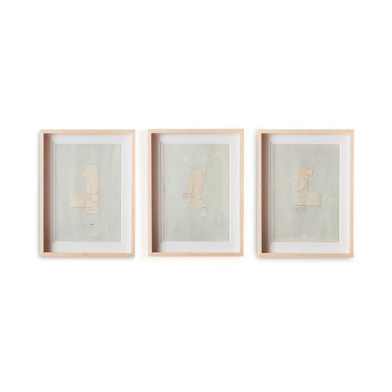 Galactic Triptych I by Jade Dacay - Natural Maple