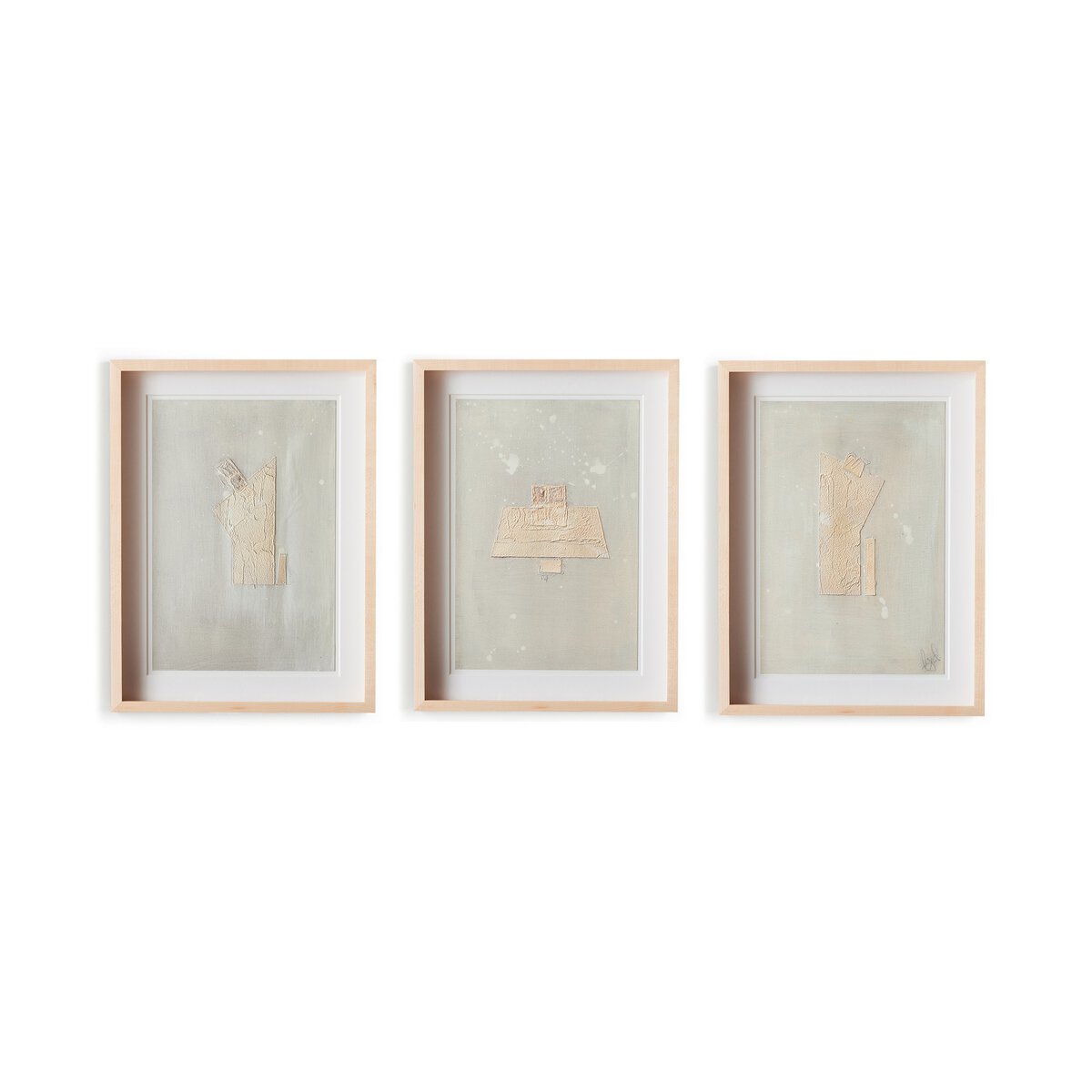 Galactic II Tryptic by Jade Dacay - Natural Maple