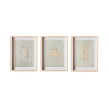 Galactic II Tryptic by Jade Dacay - Natural Maple
