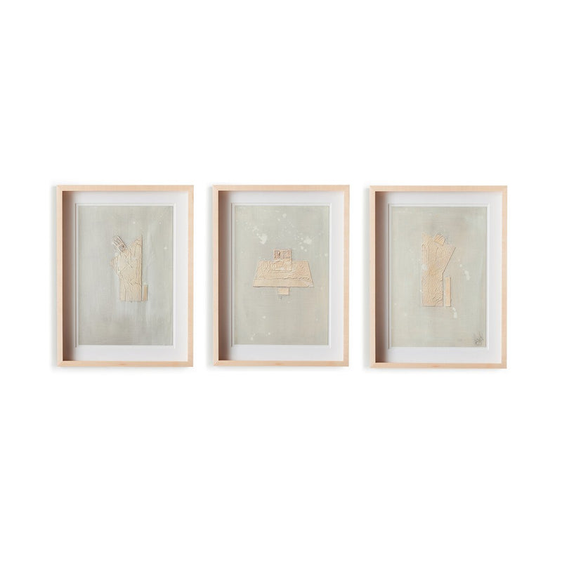 Galactic II Tryptic by Jade Dacay - Natural Maple