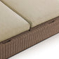 Lorelei Outdoor Double Chaise - Alessi Buff